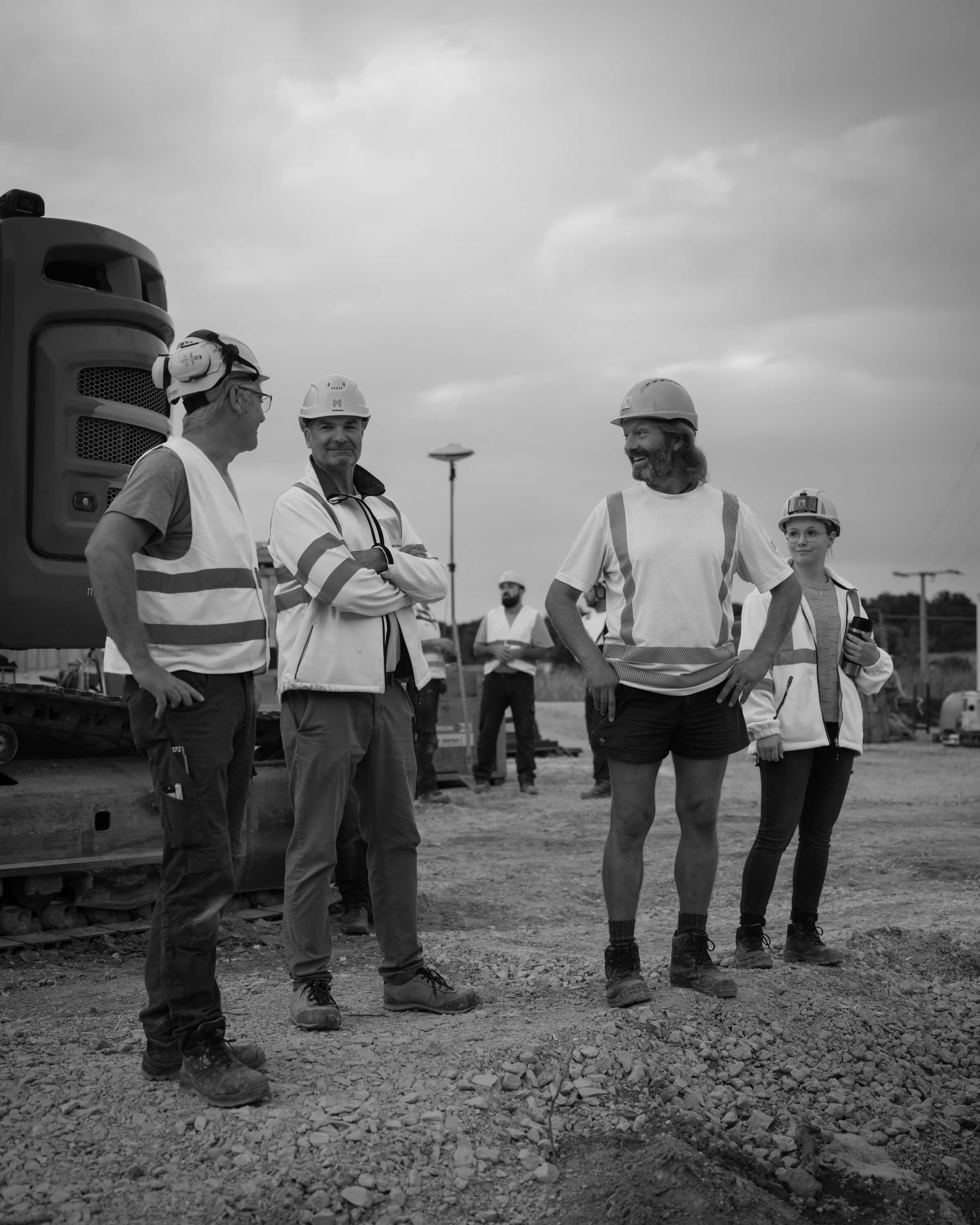 Manfred-Baustelle-Team